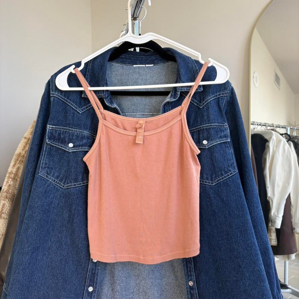 Skims ribbed tank top